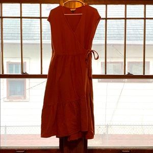 XL Dress- Burnt Orange